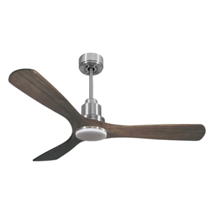 Ventilador de techo Modo Invierno/Verano Termostato Dimable Wifi Motor DC Techos Inclinados Mando a Distancia Luz tres tonos Hypersilence Memoria Vendible Shopify (AUTOMATICO) MoyoD132C04LED64547 PURLINE