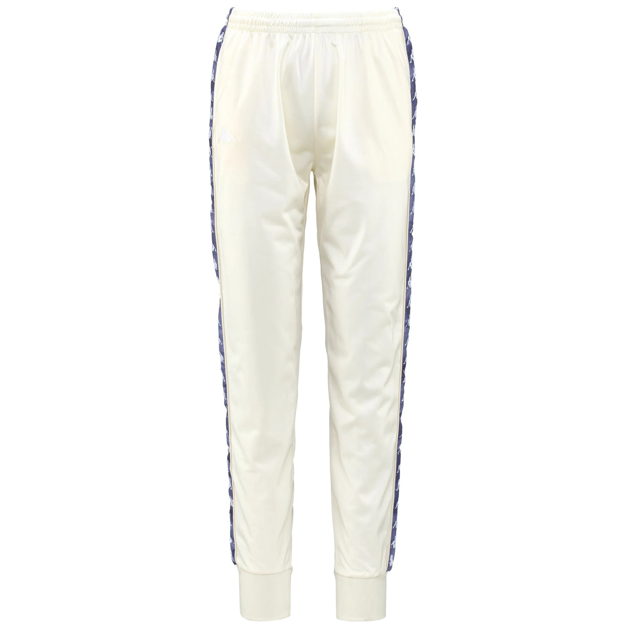 Pantaloni Kappa Donna 222 BANDA WRASTORIA GRAPHIKTAPE Bianco