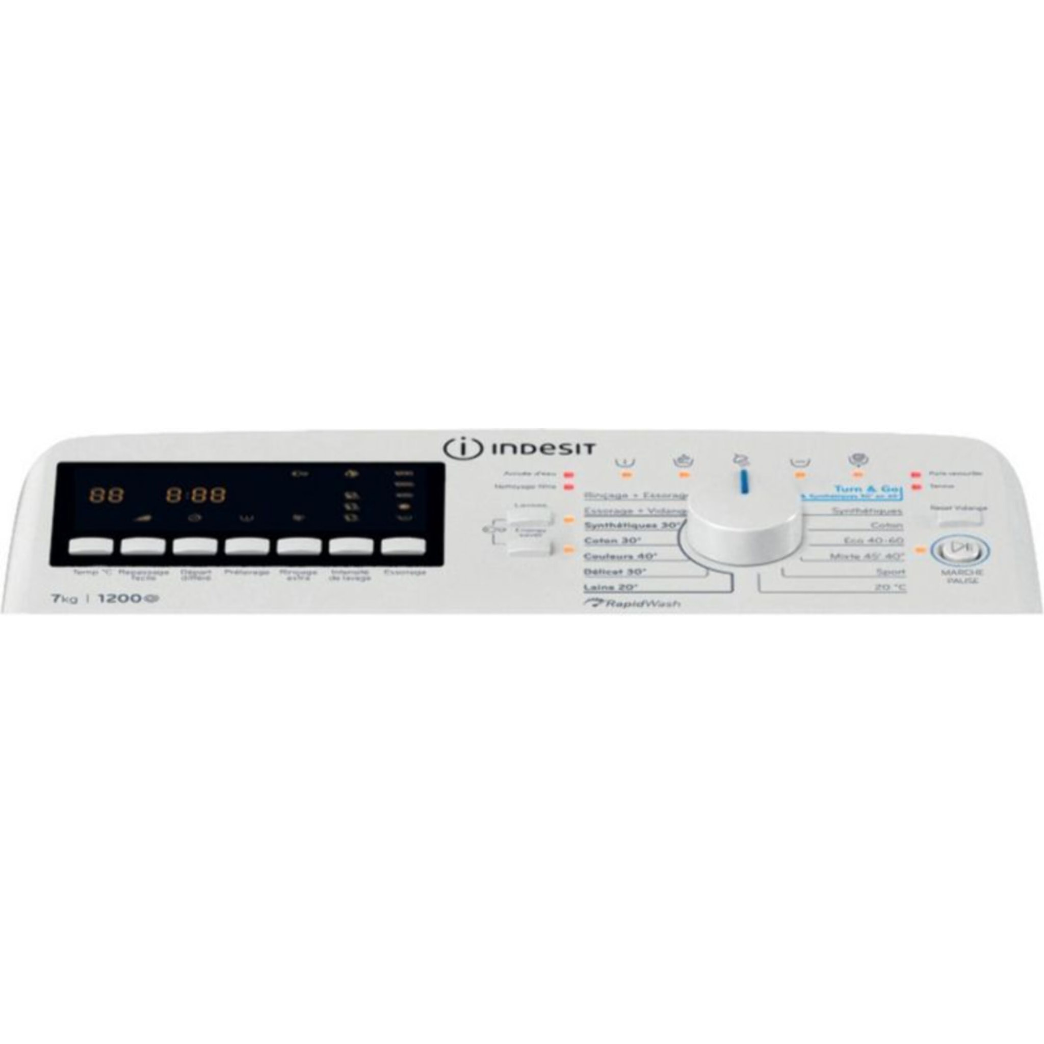 Lave linge top INDESIT BTWB7251FR