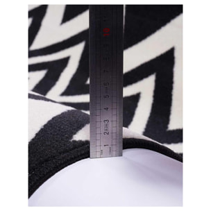 Tapis salon et chambre tissé motif géométrique LODE