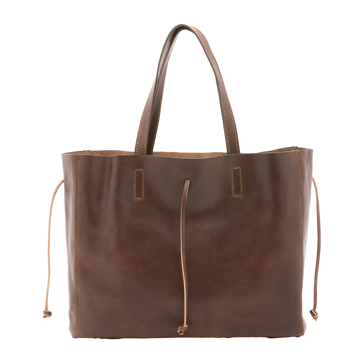 Borsa a spalla  unisex In Vera pelle Made in Italy 30x16x23 cm