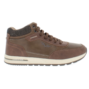 Armata di Mare Scarpe Uomo Stivaletti Casual Stringati con Soletta Rimovibile in Memory Foam AMU W24L629 Brown