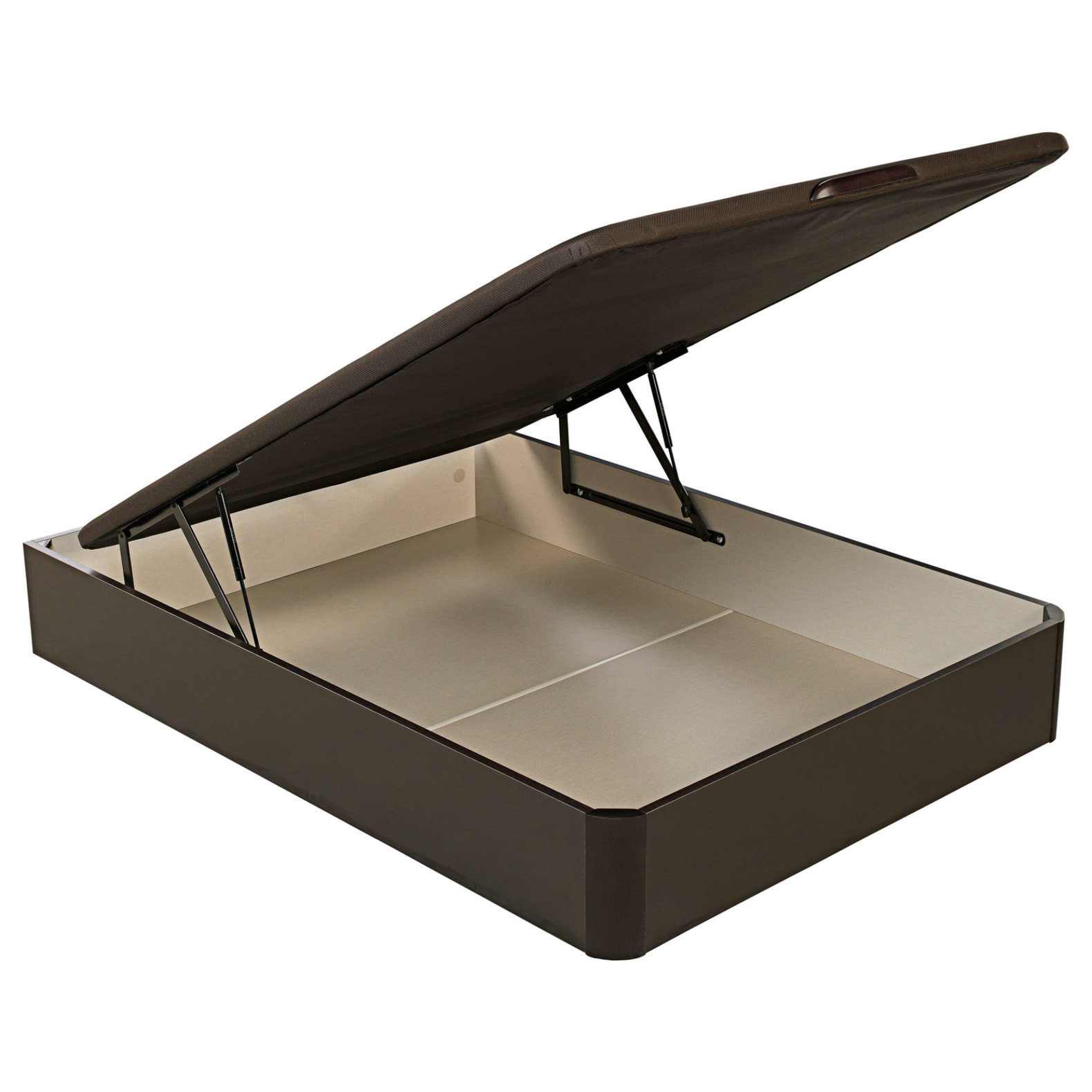 Canapé Abatible 32CM | ENVÍO, MONTAJE Y RECOGIDA ANTIGUO INCLUIDO | Madera | Wengué | Gran capacidad | Tapa 3D | WHAT THE SLEEP