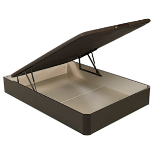 Canapé Abatible 32CM | ENVÍO, MONTAJE Y RECOGIDA ANTIGUO INCLUIDO | Madera | Wengué | Gran capacidad | Tapa 3D | WHAT THE SLEEP