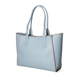 Borsa a spalla da donna 100% recycled leather 100% recycled leather 40x28x12 cm