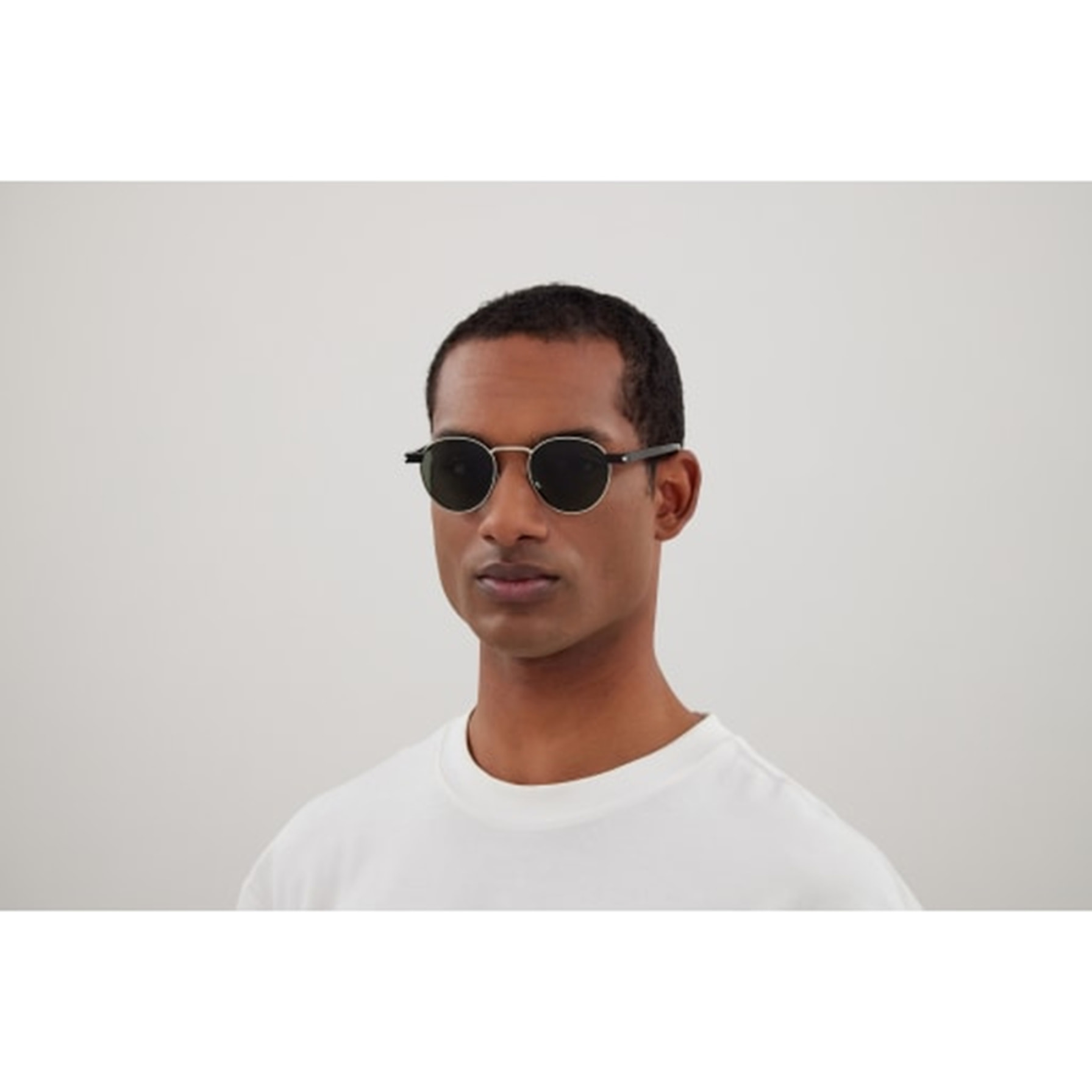 Gafas de Sol Saint Laurent SL 707-001 de Metal Hombre 49 mm