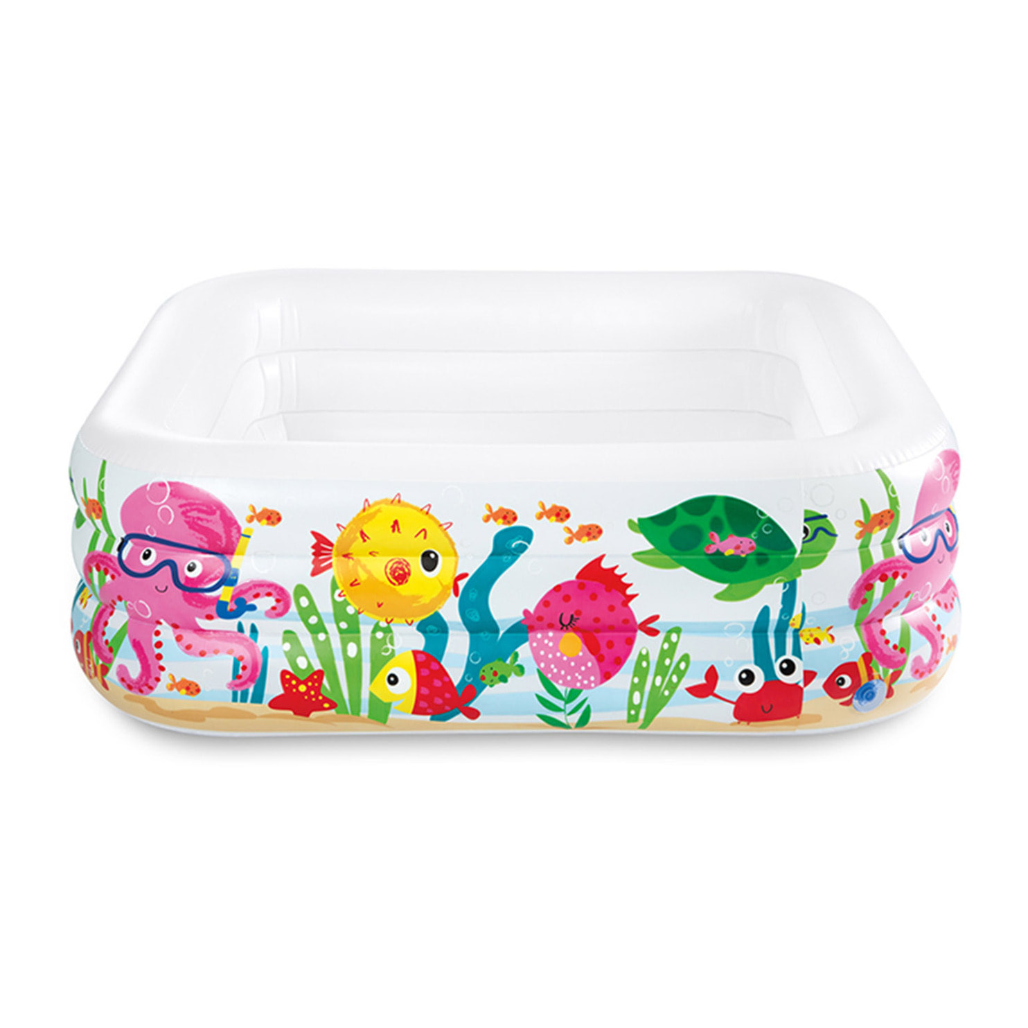 Intex Piscina Acquario, Colori Assortiti, 159x159x50 cm