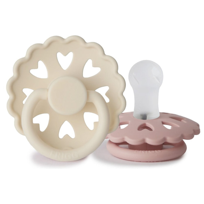 Frigg Pack 2 Chupetes Block Silicona Fairytale