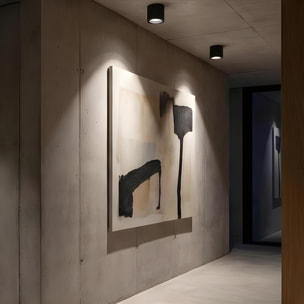 LEDS C4 Plafon Ip66 Cosmos Led Ø168Mm Led 23W Blanco Cálido - 3000K On-Off Gris Urbano