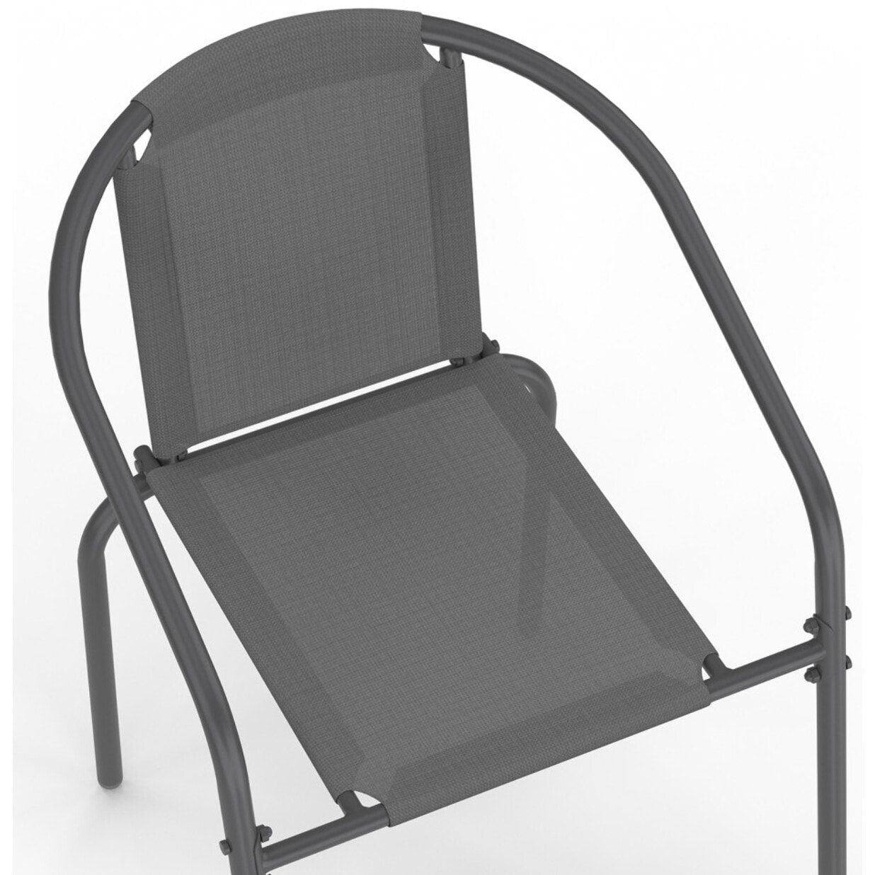 Ensemble repas Delma 8 places gris