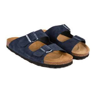 SANDALIA BABUNKERS AZUL