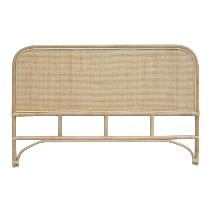 Tête de lit 140 cm en rotin naturel - Grace