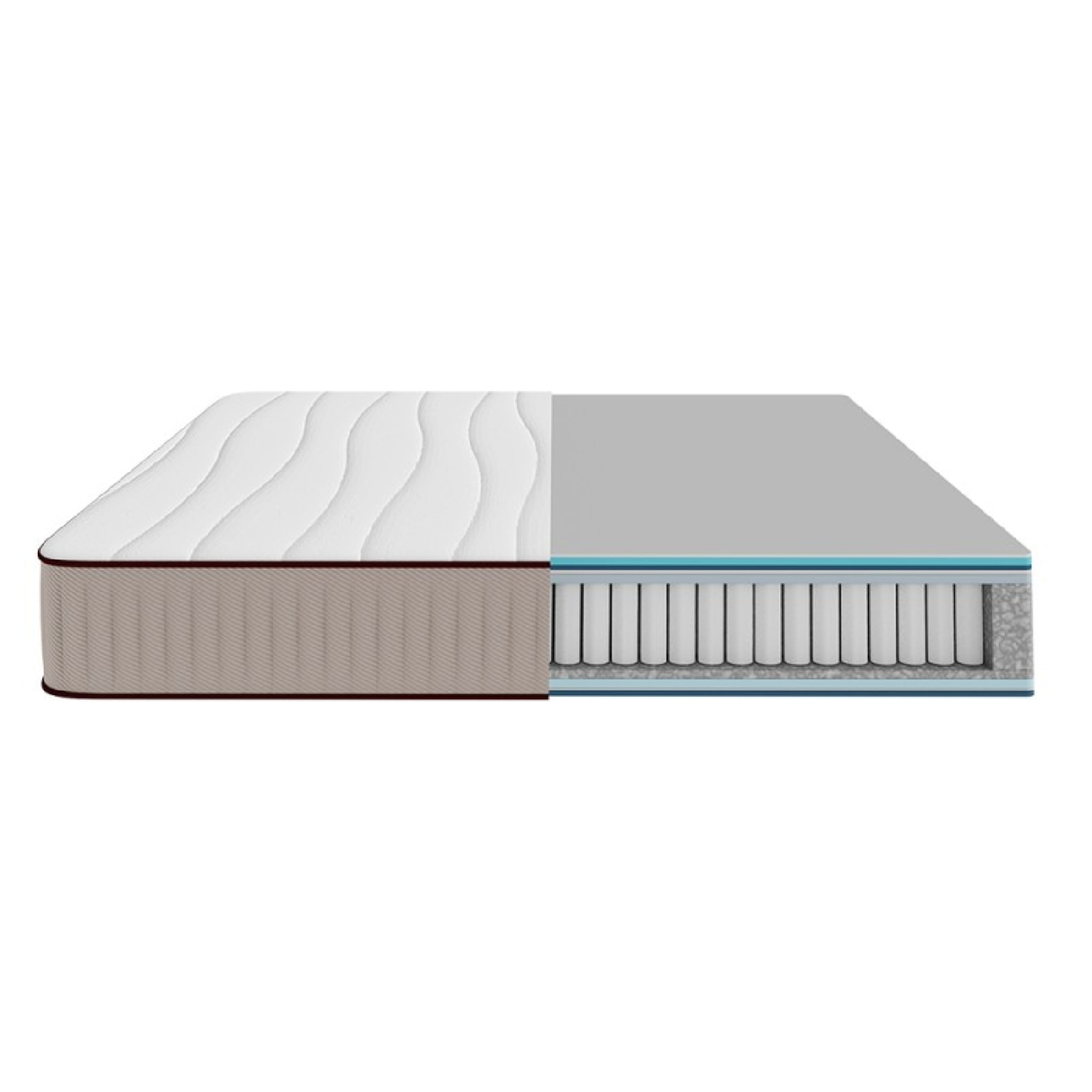 Cecotec Matelas 6900Hybrid 200x200 Multi-couche, Springcore et Viscoélastique Vi