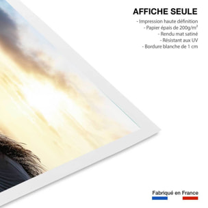 Poster dune au vent Affiche seule