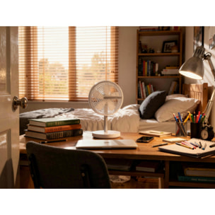 Ventilateur de bureau avec USB-C et 4 vitesses