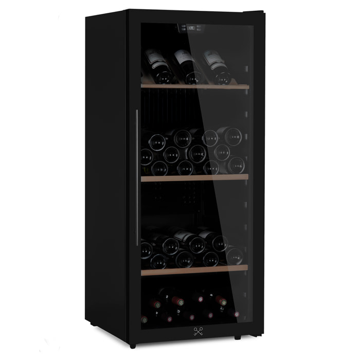 Vinoteca 108 botellas CAVCBD108 Les Petits Champs, 242L, negro