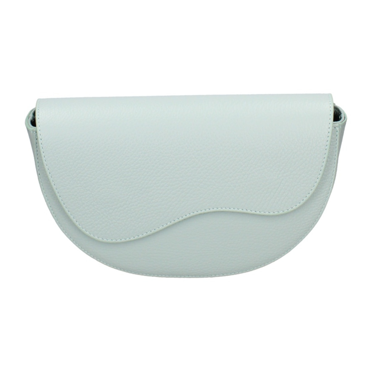 Marsupio da donna in vera pelle - Modello False - Made in Italy - 25.0 x 15.0 x 9.0 cm