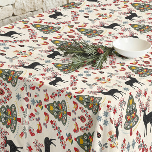 Nappe en résine Anti-tâches Merry Christmas 43