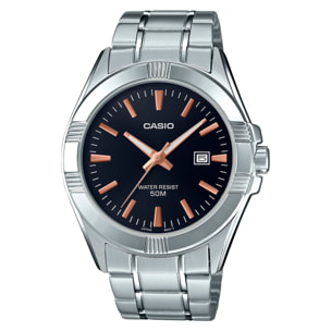 Reloj Casio MTP-1308D-1A2 Hombre Analogico Cuarzo con Correa de Acero inoxidable