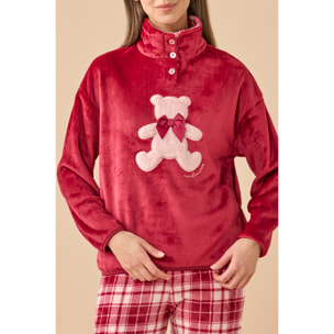 Pigiama donna coral articolo redbear. Noidinotte