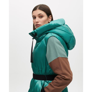 Gilet Imbottito con Cappuccio