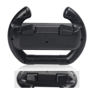 DAM Volante Dobe para mando Joy-Con de Switch. Incluye 2 unidades. 15,5x6,5x12,1 Cm. Color: Negro