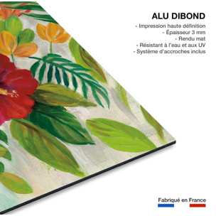 Tableau Hibiscus des tropiques Tableau alu Dibond