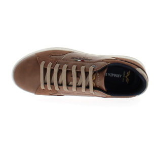 Armata di Mare Scarpe Uomo Sneakers Casual Stringate Basse con Soletta Rimovibile in Memory Foam AMU W24D642 Cuoio