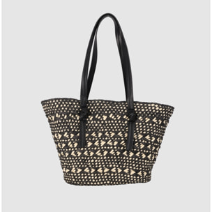 Bolso - Negro - Medida: 36 cm x 25 cm x 15 cm