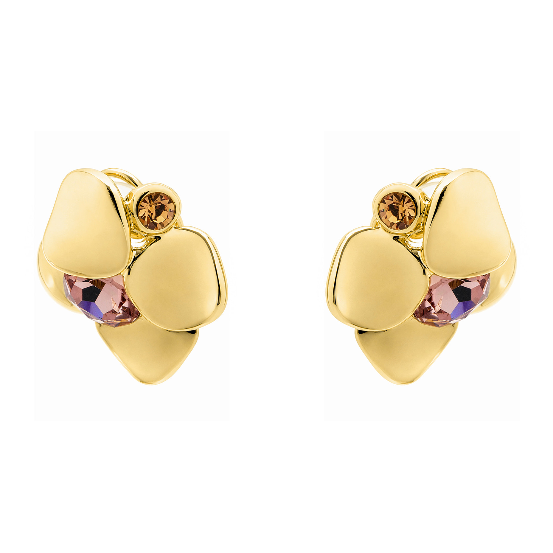 Pendientes Dilom acabado oro amarillo 18k