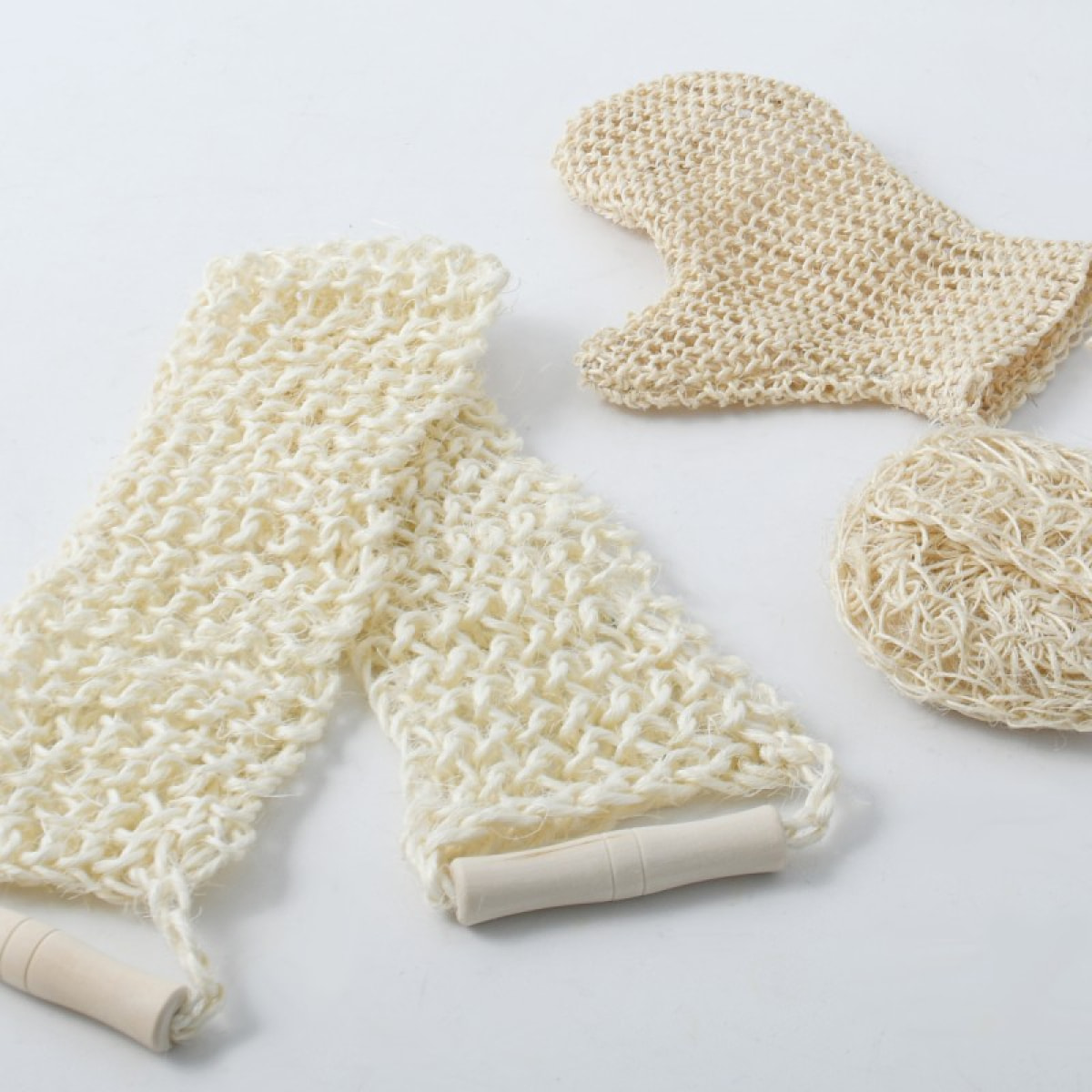 Set de bain exfoliant 3 pièces MSV