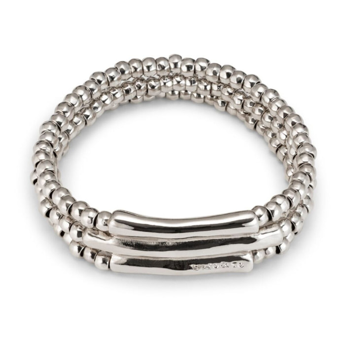 Pulsera Heavy Metal PLATEADO M