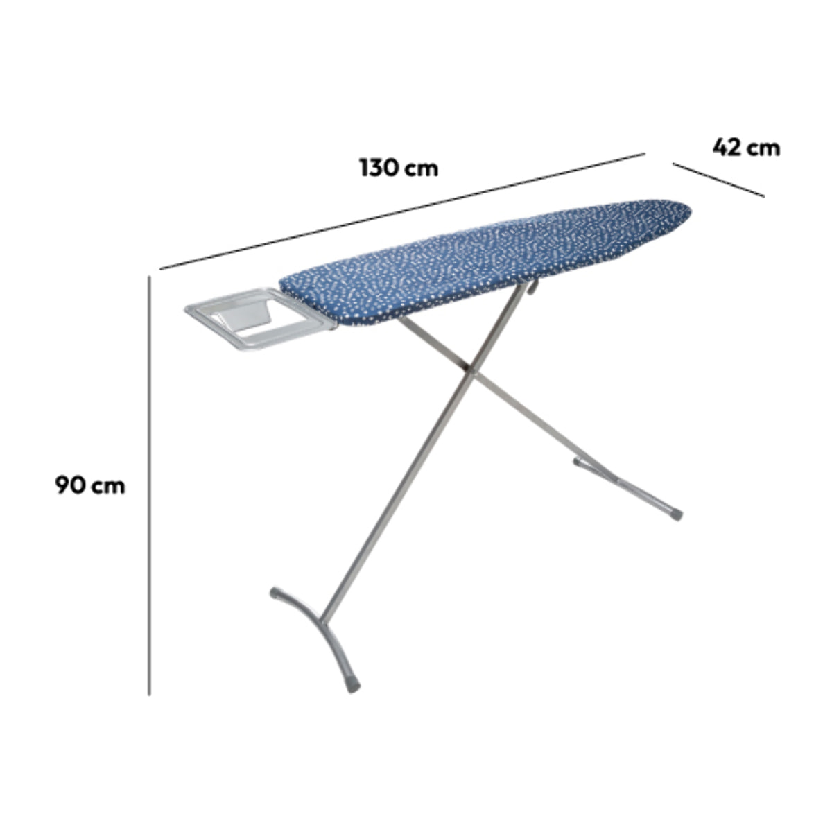 Table à repasser  110x32cm Opale