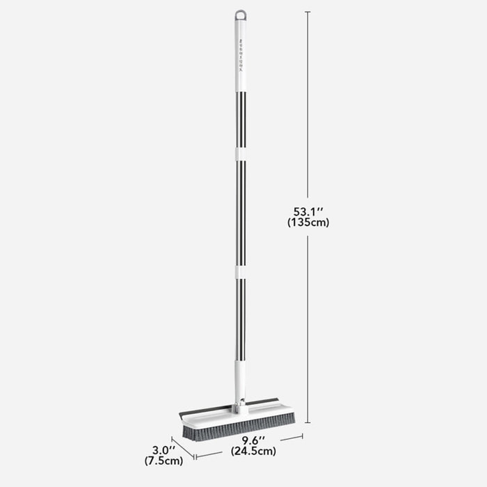 Joybos - cepillo de limpieza con mango largo de 135cm