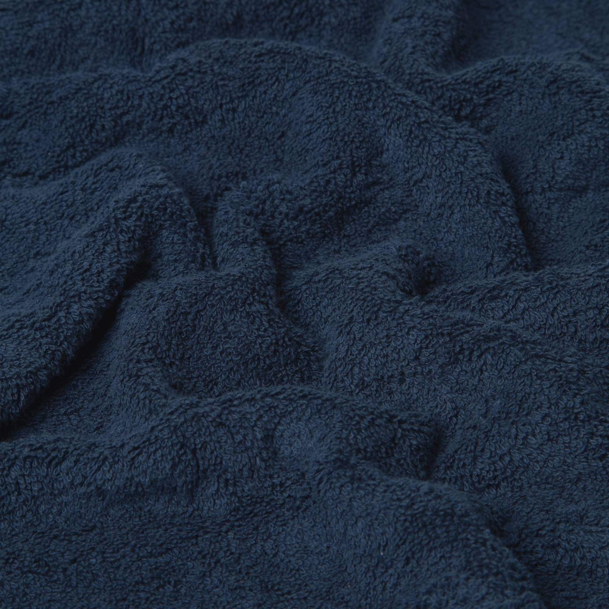 Toalla de baño de rizo de algodón Unimax color azul marino 100% Algodón