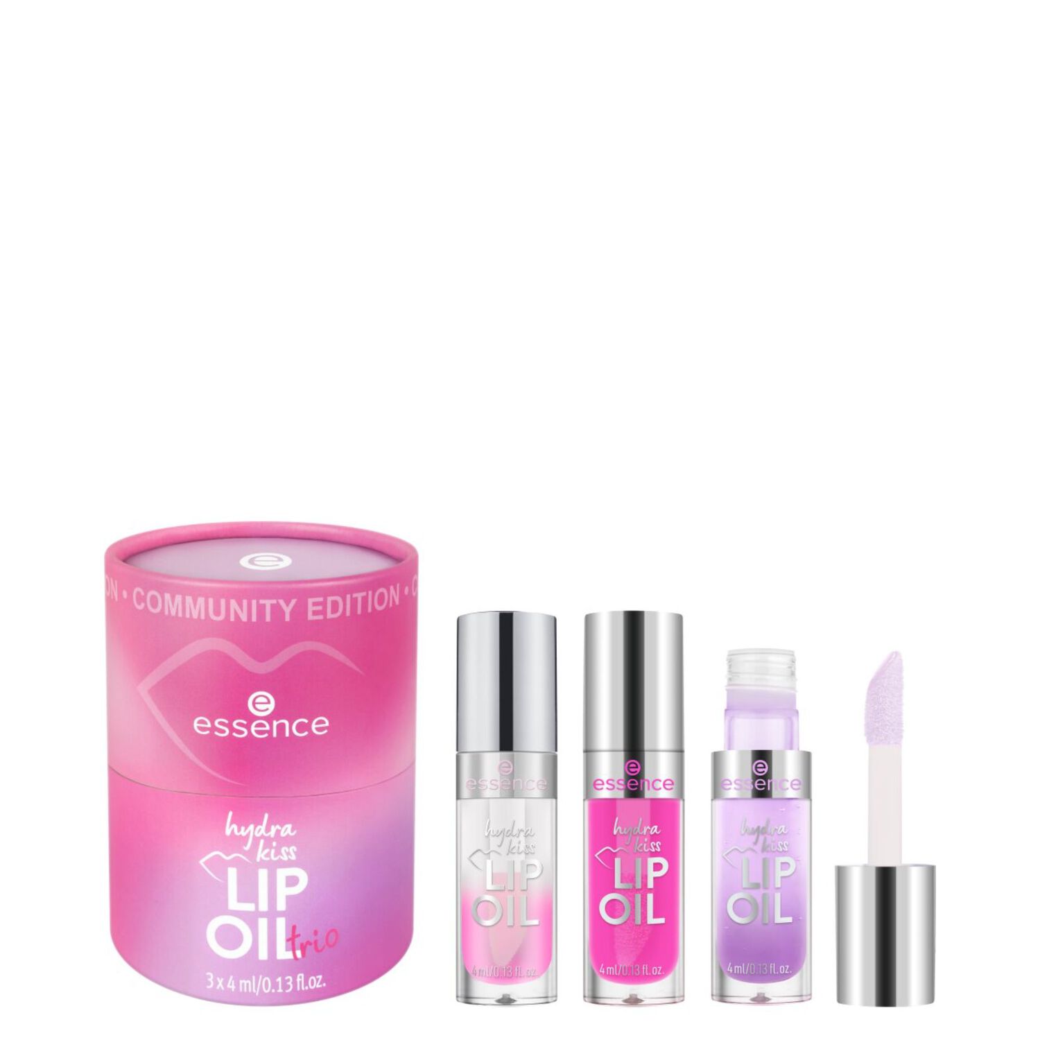 Hydra Kiss Lip Oil Trio - Coffret Huiles pour les Lèvres 3x4ml