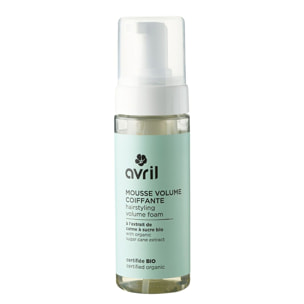 Mousse volume coiffante - Certifiée bio 150 ml