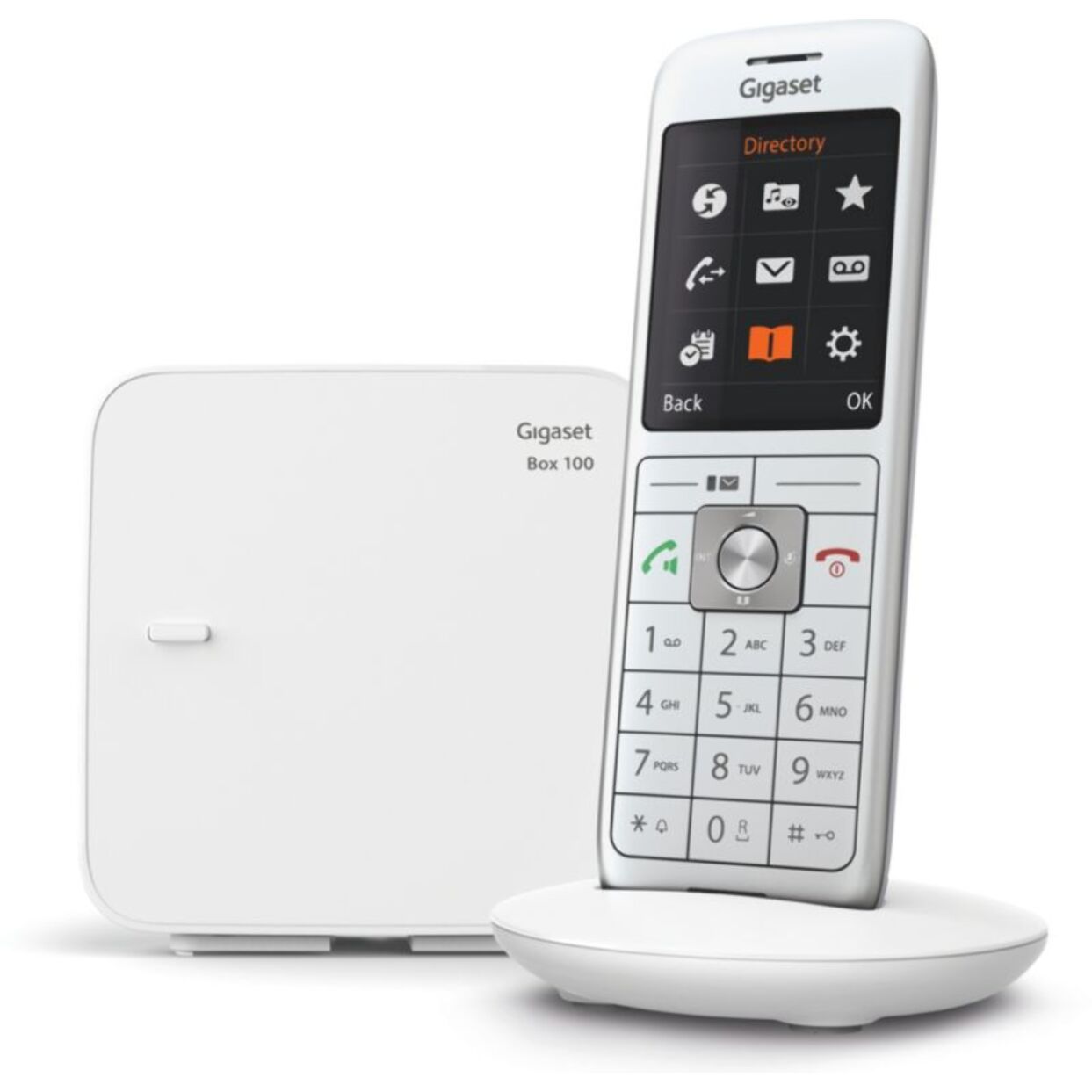 Téléphone sans fil GIGASET CL660 BLANC