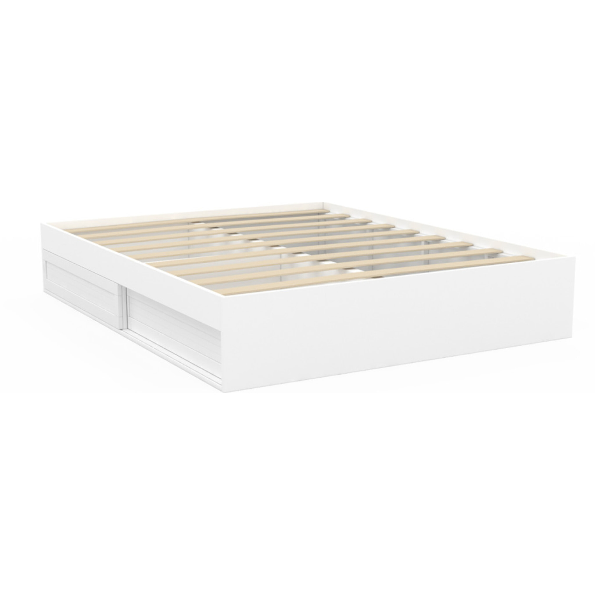 Cadre de lit Orem - Blanc