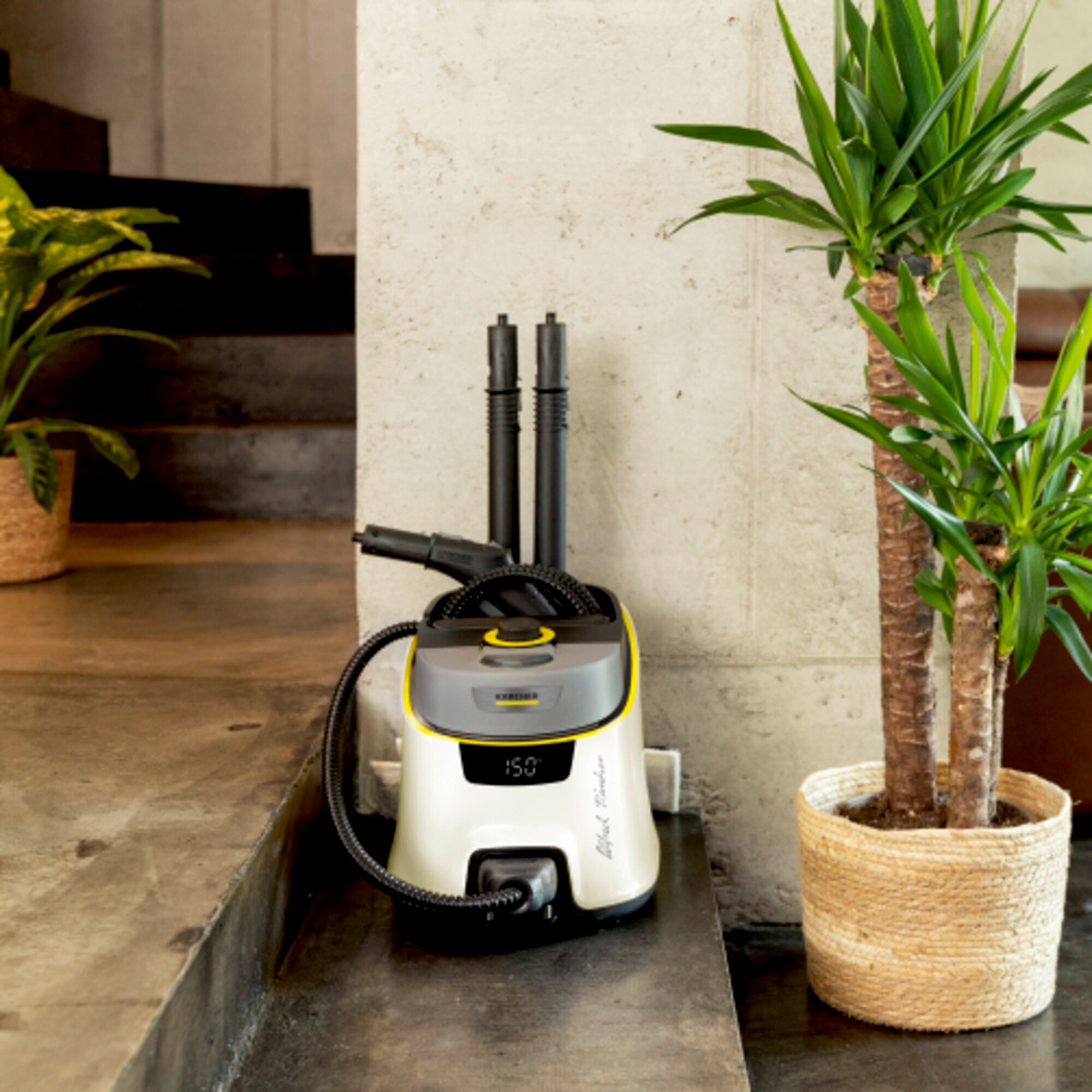 Nettoyeur vapeur Karcher SC 5 Deluxe Signature Line - Pression 4.2 bar- Débit vapeur 50 g/min- Design Signature Line