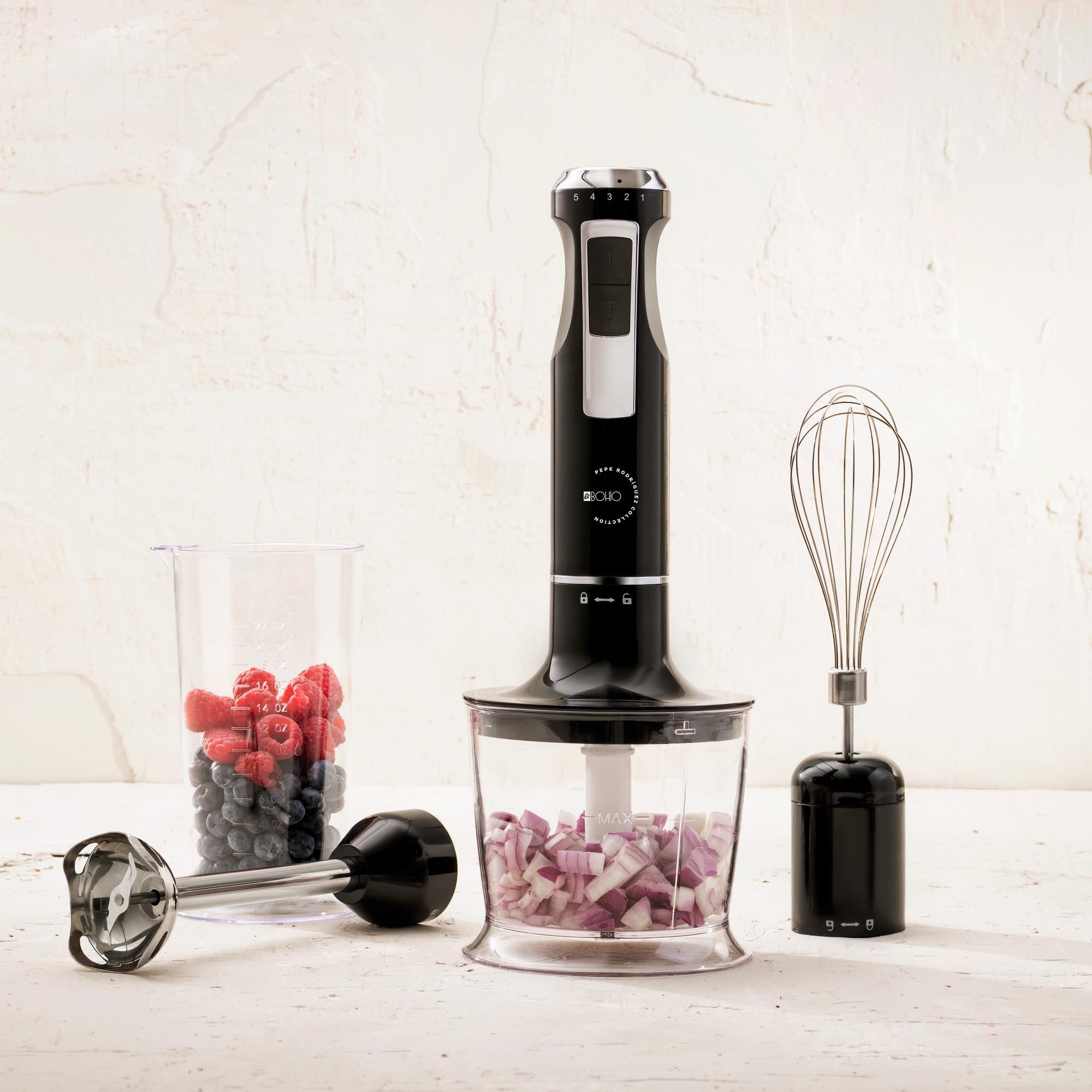 Batidora de mano el bohio de 1000w con 5 velocidades