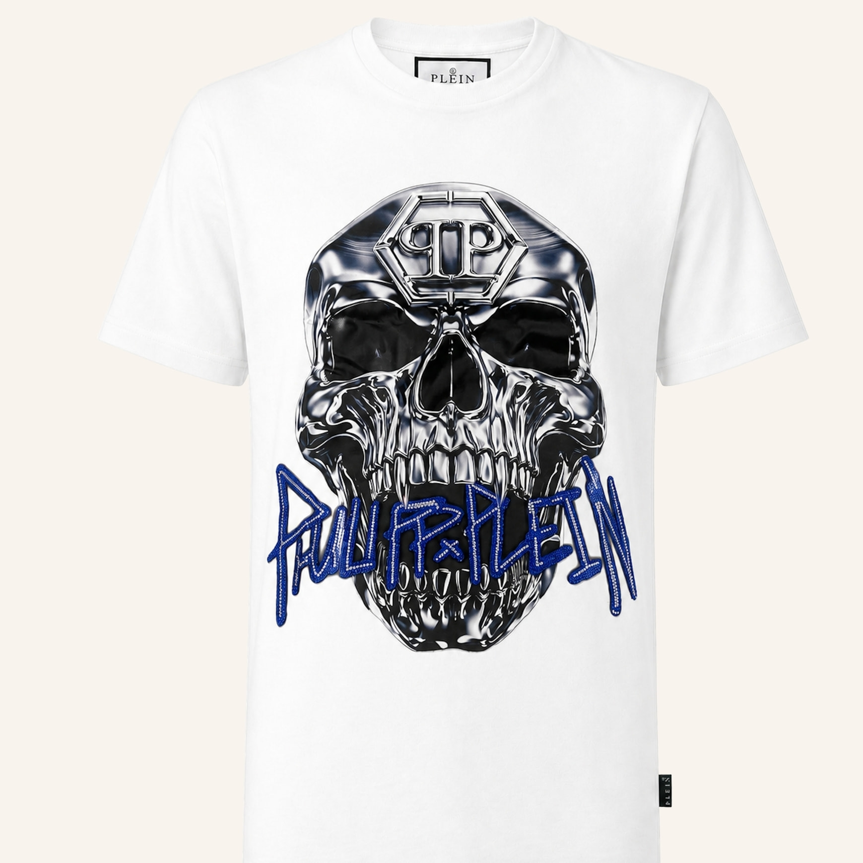 PHILIPP PLEIN T-shirt girocollo a maniche corte SKULL