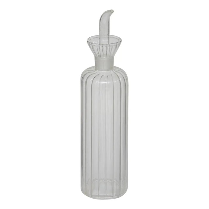 Bouteille huile 0,50L transparent