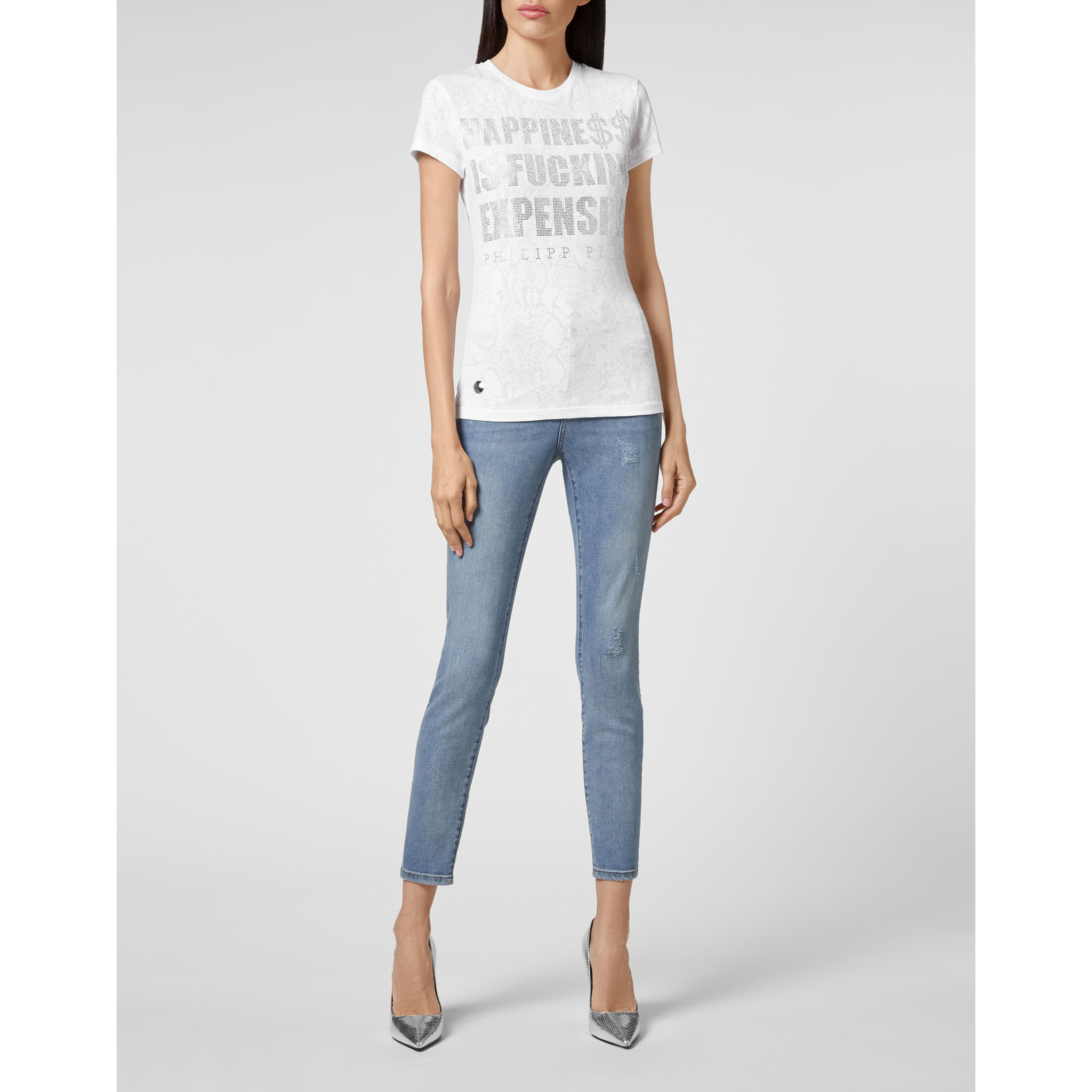PHILIPP PLEIN Camiseta Cuello Redondo