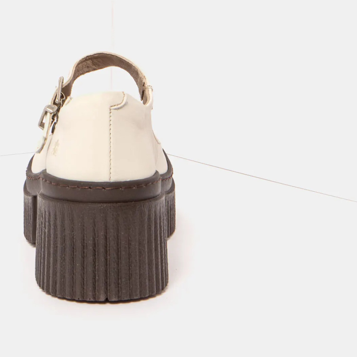 Zapatos con tacón 1373 NAPPA CREAM/YORK color Cream