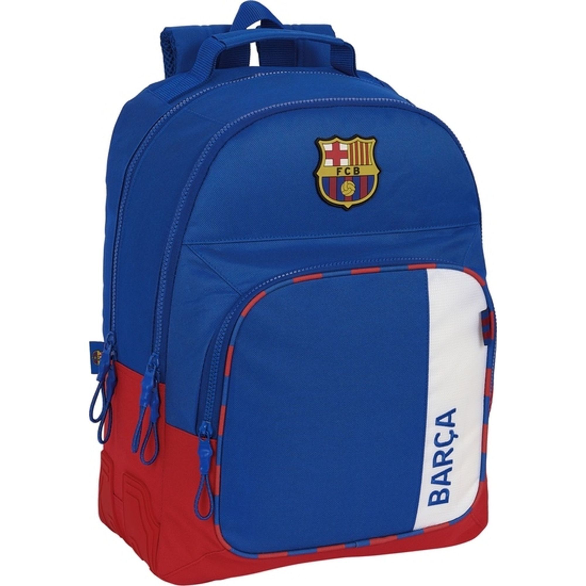 Mochila doble adapt.carro f.c.barcelona 2ª equipacion