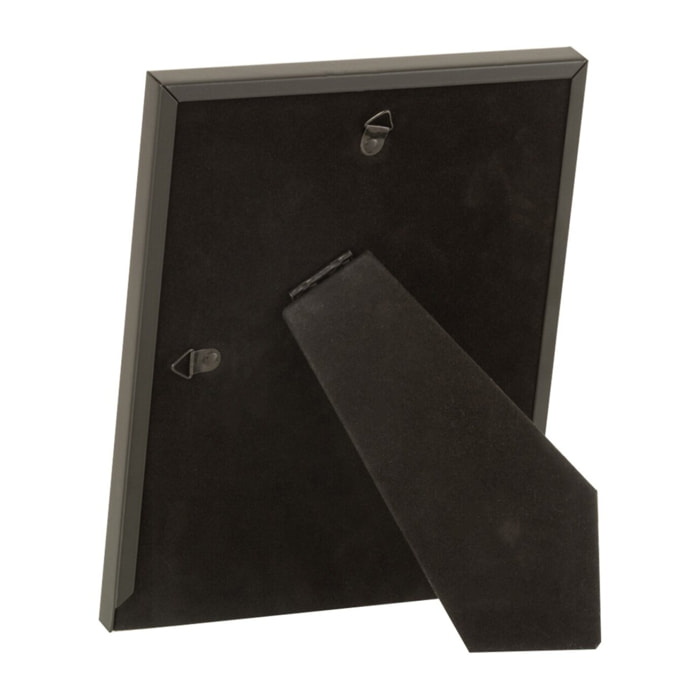 J-Line cadre photo Bord Large - métal - noir - medium - 2 pièces