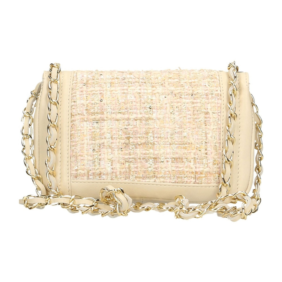 Borsa a tracolla donna - Modello Florelle - Vera pelle - 20.0 x 13.0 x 8.0 cm