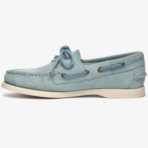 Sebago - Docksides Donna Verde - Portland Flesh Out Woman