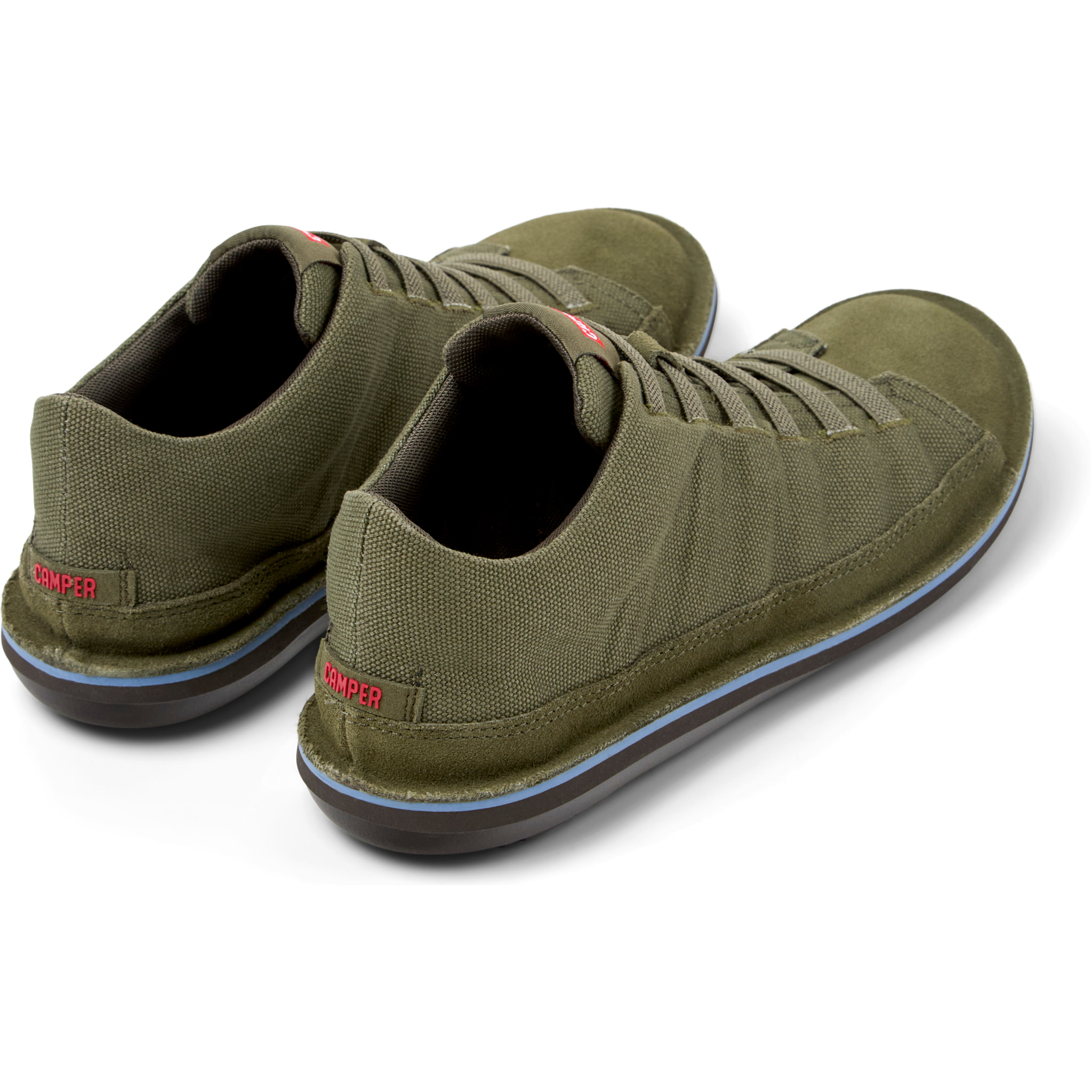 Sneakers - CAMPER Beetle - Verde - Tessuto naturale